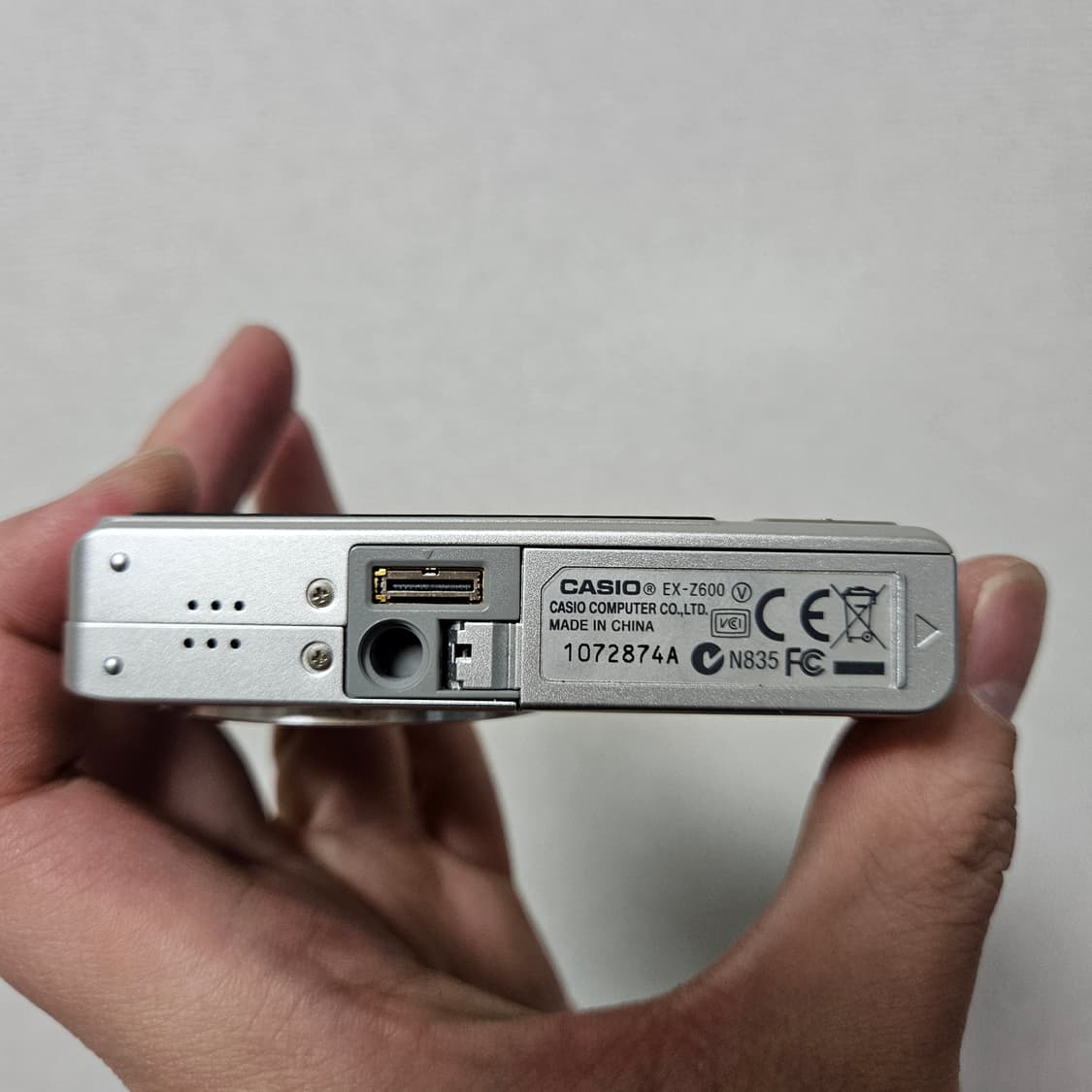 카시오 엑슬림 EX-Z600 빈티지 디카 디지털카메라 상품이미지5