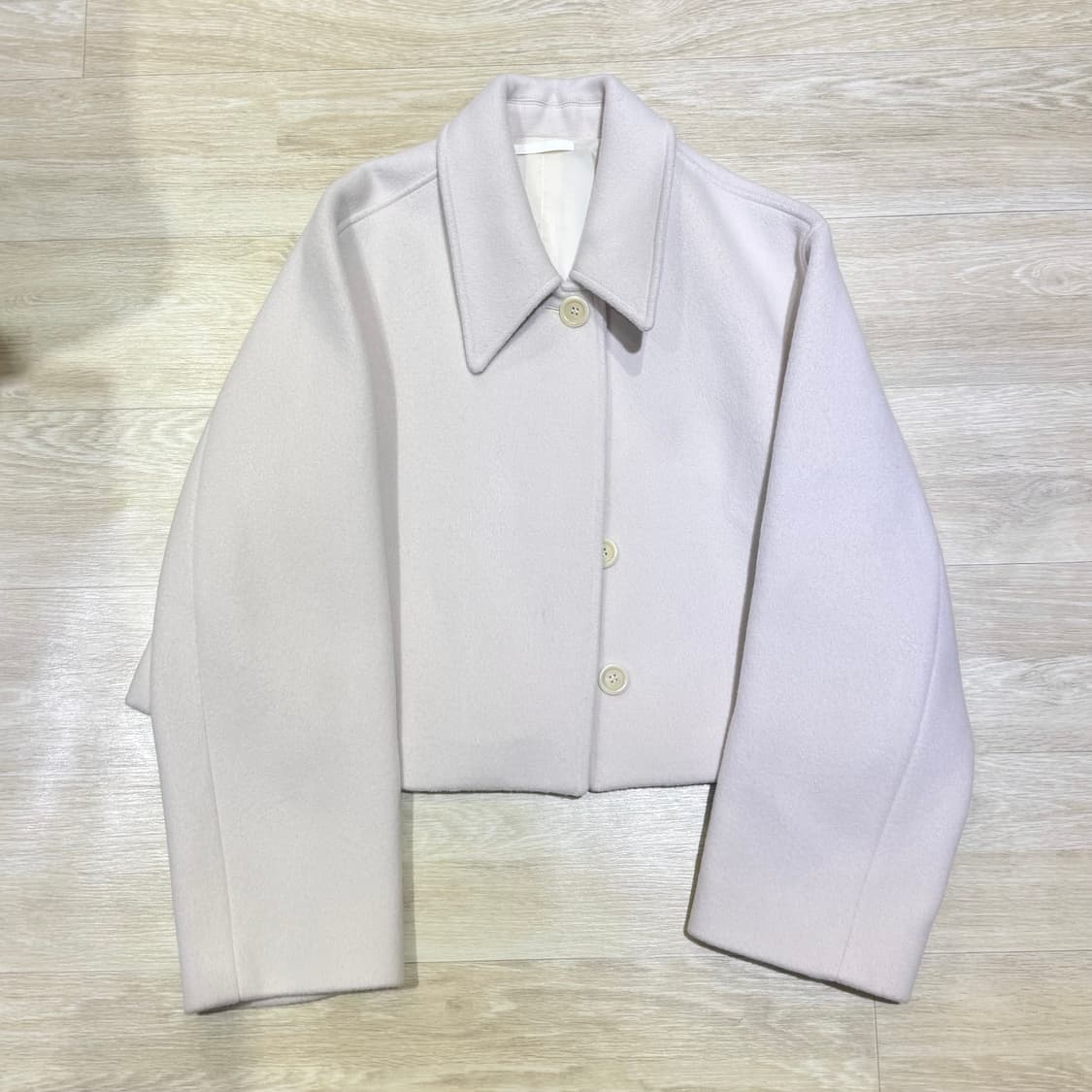 (1) 아모멘토 울 숏자켓 라일락 상품이미지2