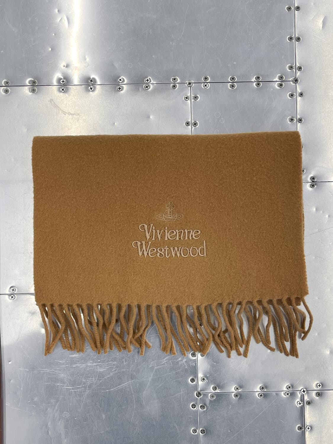 비비안웨스트우드 ORB 로고 울 머플러 상품이미지3