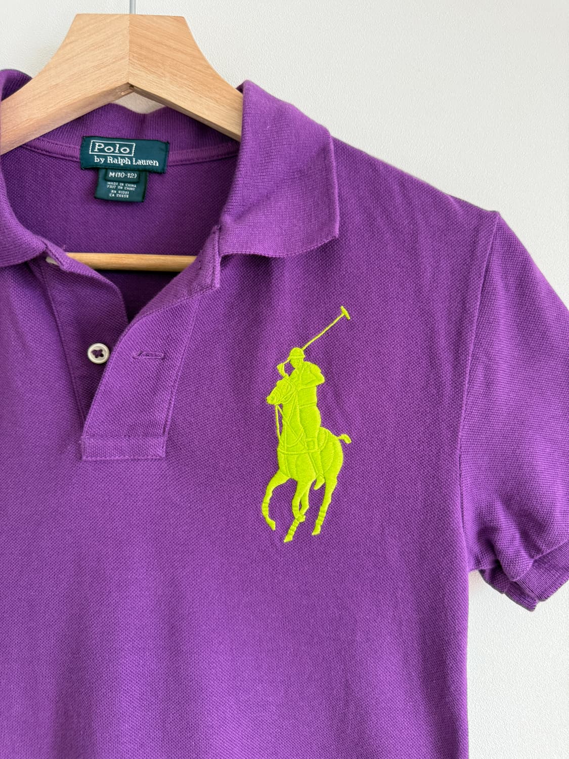 폴로 랄프로렌(Polo Ralph Lauren) 빅포니 반팔 카라티  상품이미지3