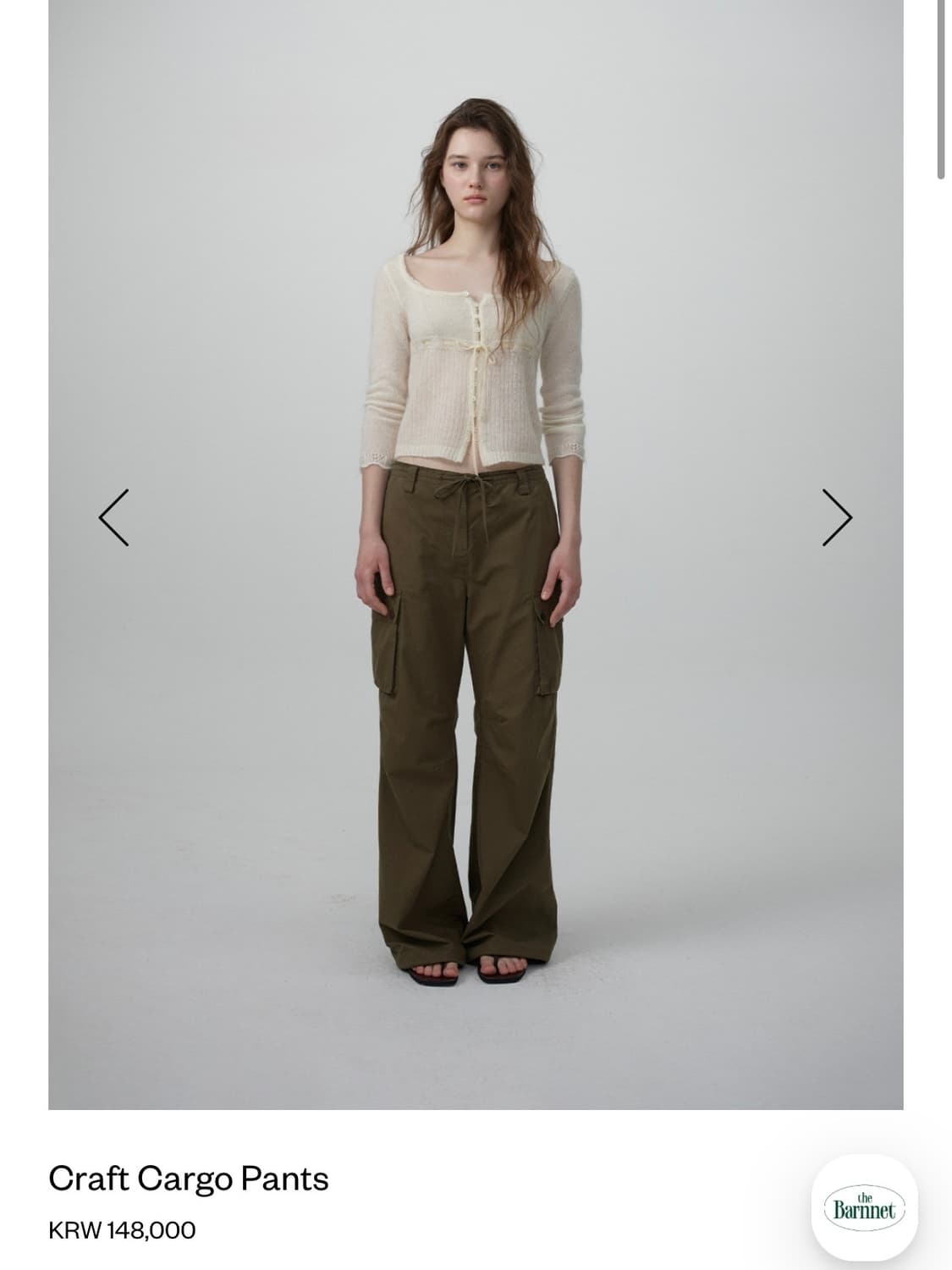 더바넷 크래프트 카고 팬츠 상품이미지4