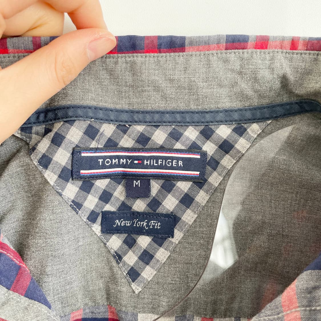 F2 타미힐피거 체크셔츠 M사이즈 상품이미지4