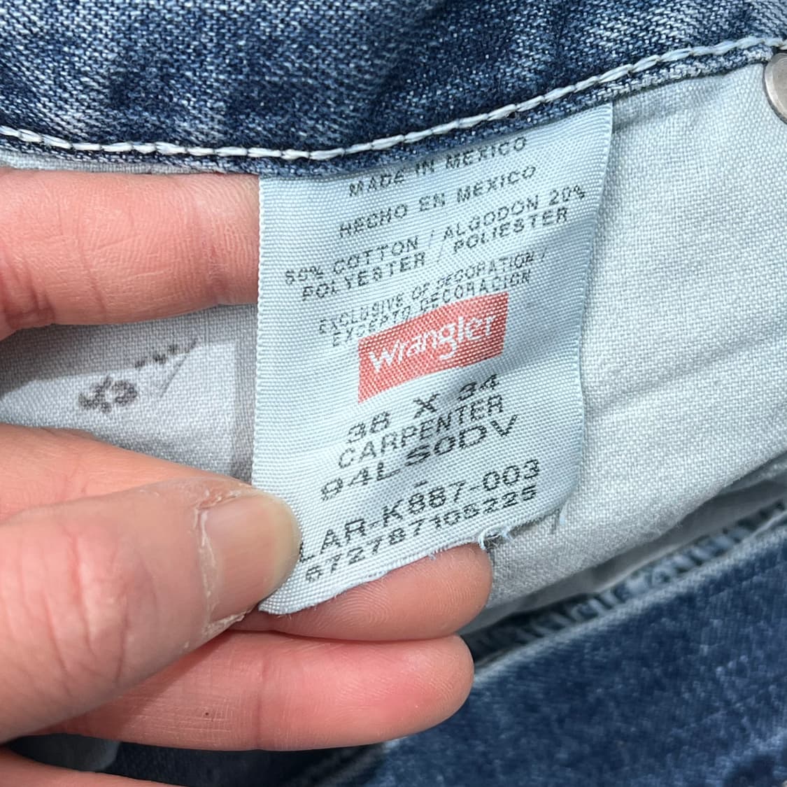 랭글러 카펜터 데님팬츠 s09392 상품이미지8