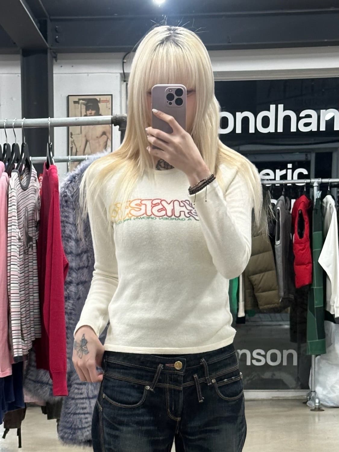 히스테릭 글래머 긴팔 니트 상품이미지1