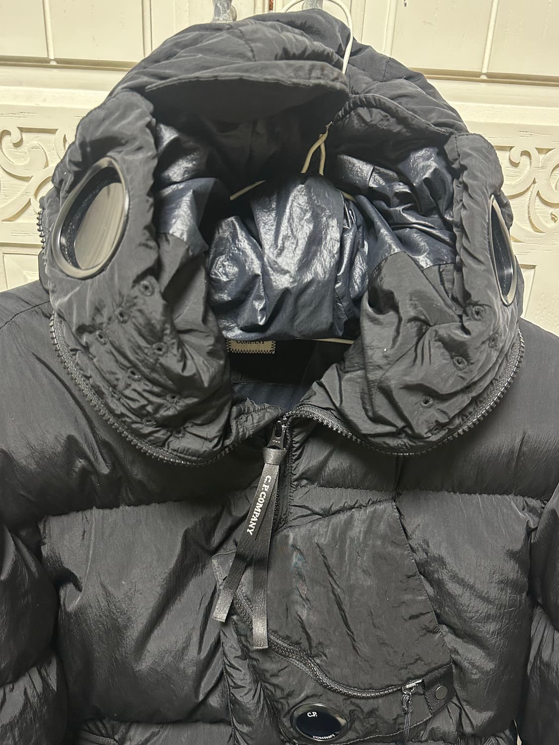 cp컴퍼니 체스트포켓 바라클라바 패딩 L 상품이미지2