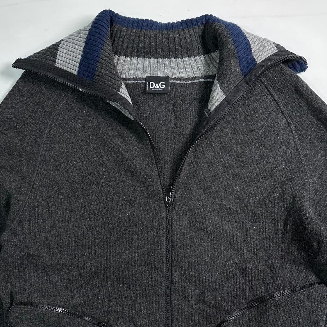 체앤가바나 울 지퍼디테일 니트집업 상품이미지2