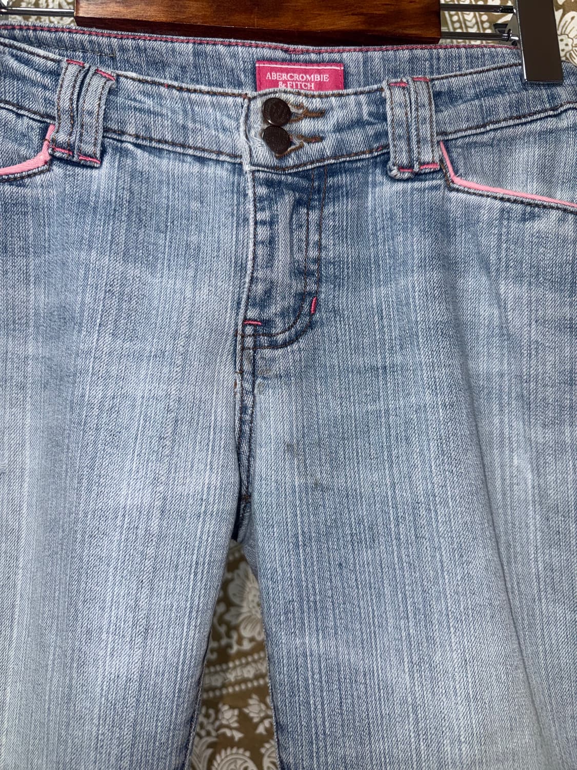 아베크롬비 여성 연청 데님팬츠  상품이미지4