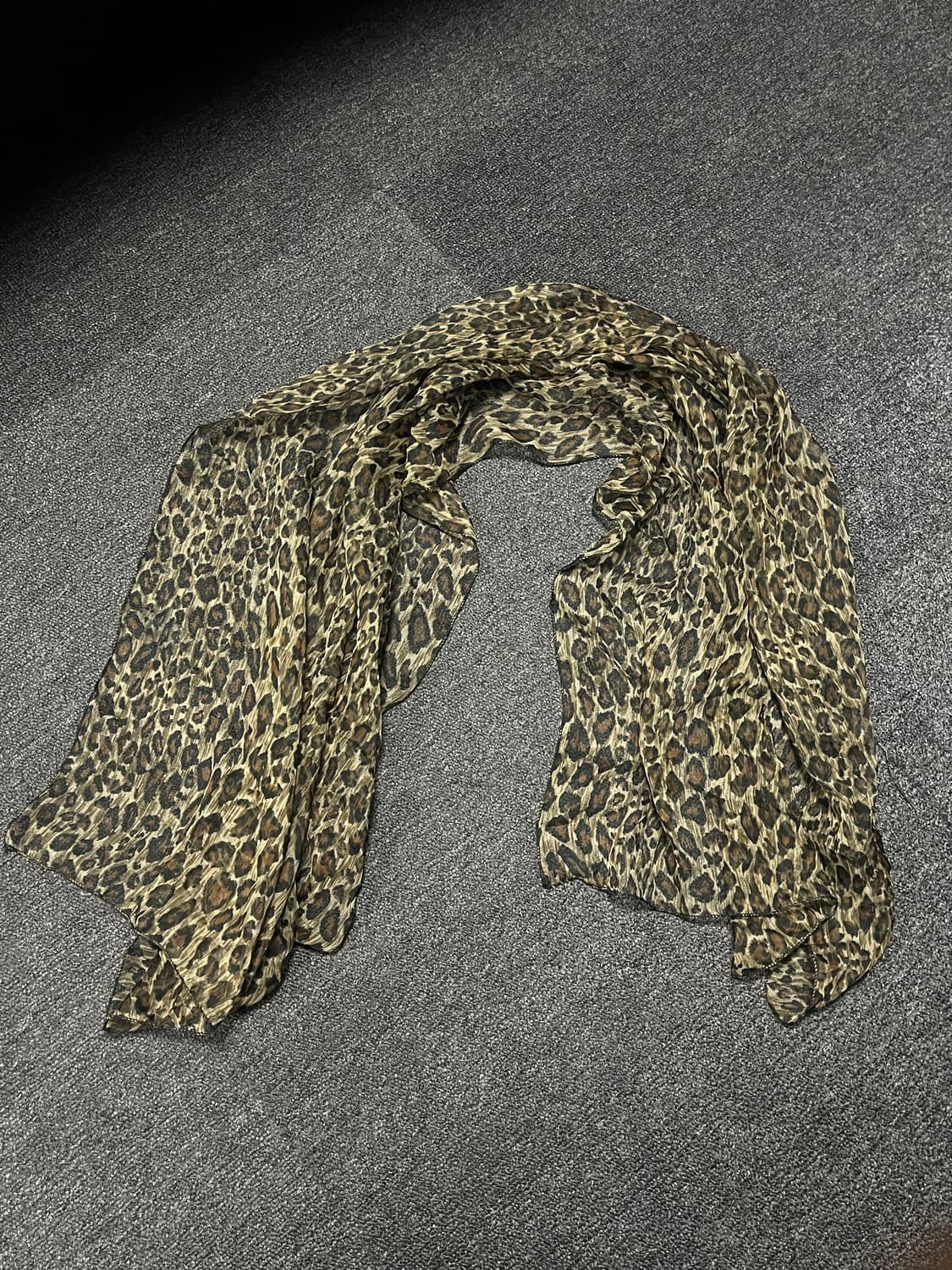 Silky Punk leopard scarf 상품이미지3