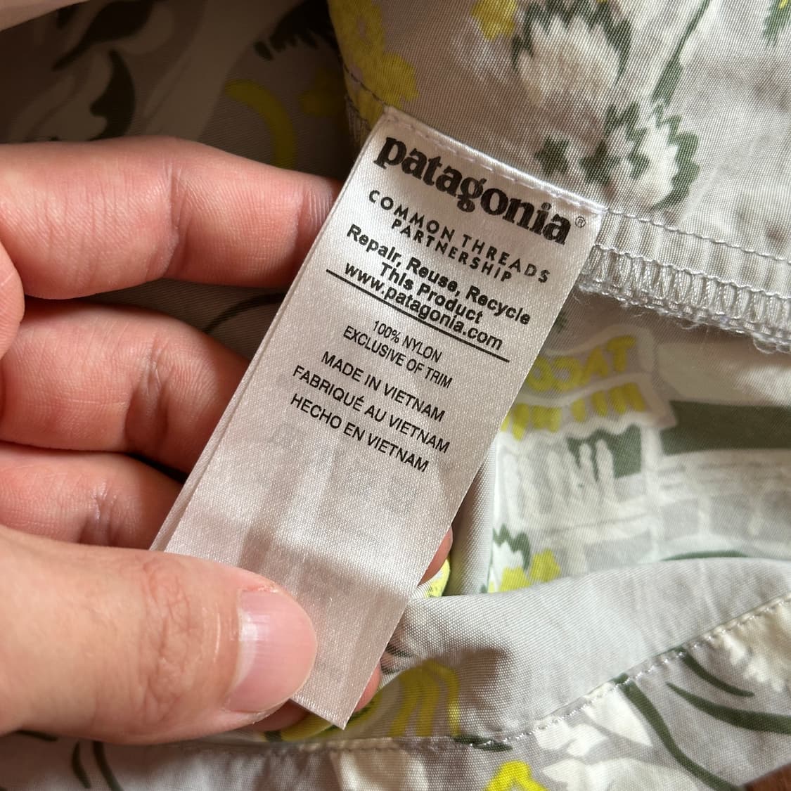 Patagonia nylon wind breaker jacket 상품이미지9