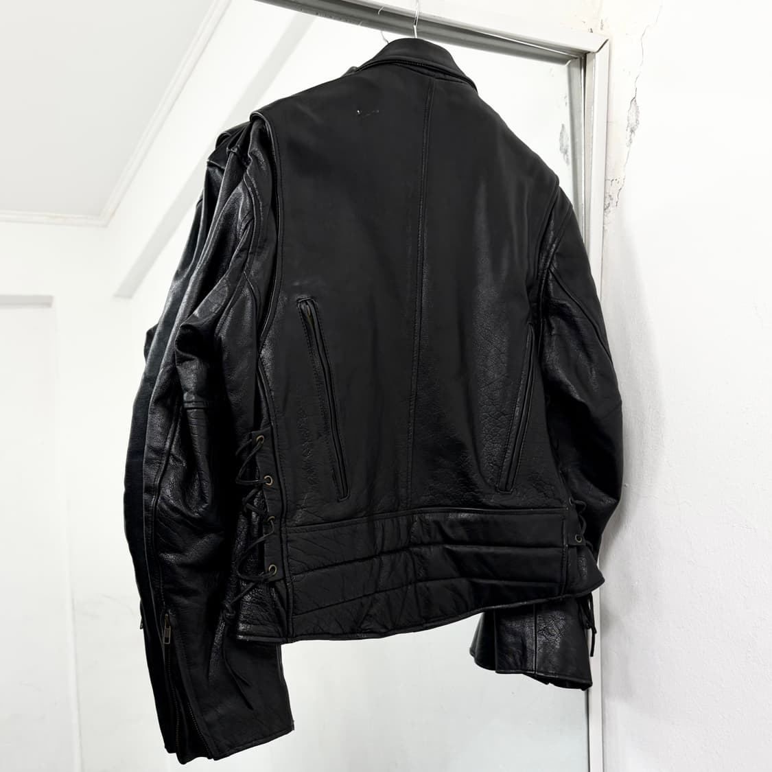 헤비 카우레더 웨스턴 라이더 자켓 상품이미지5