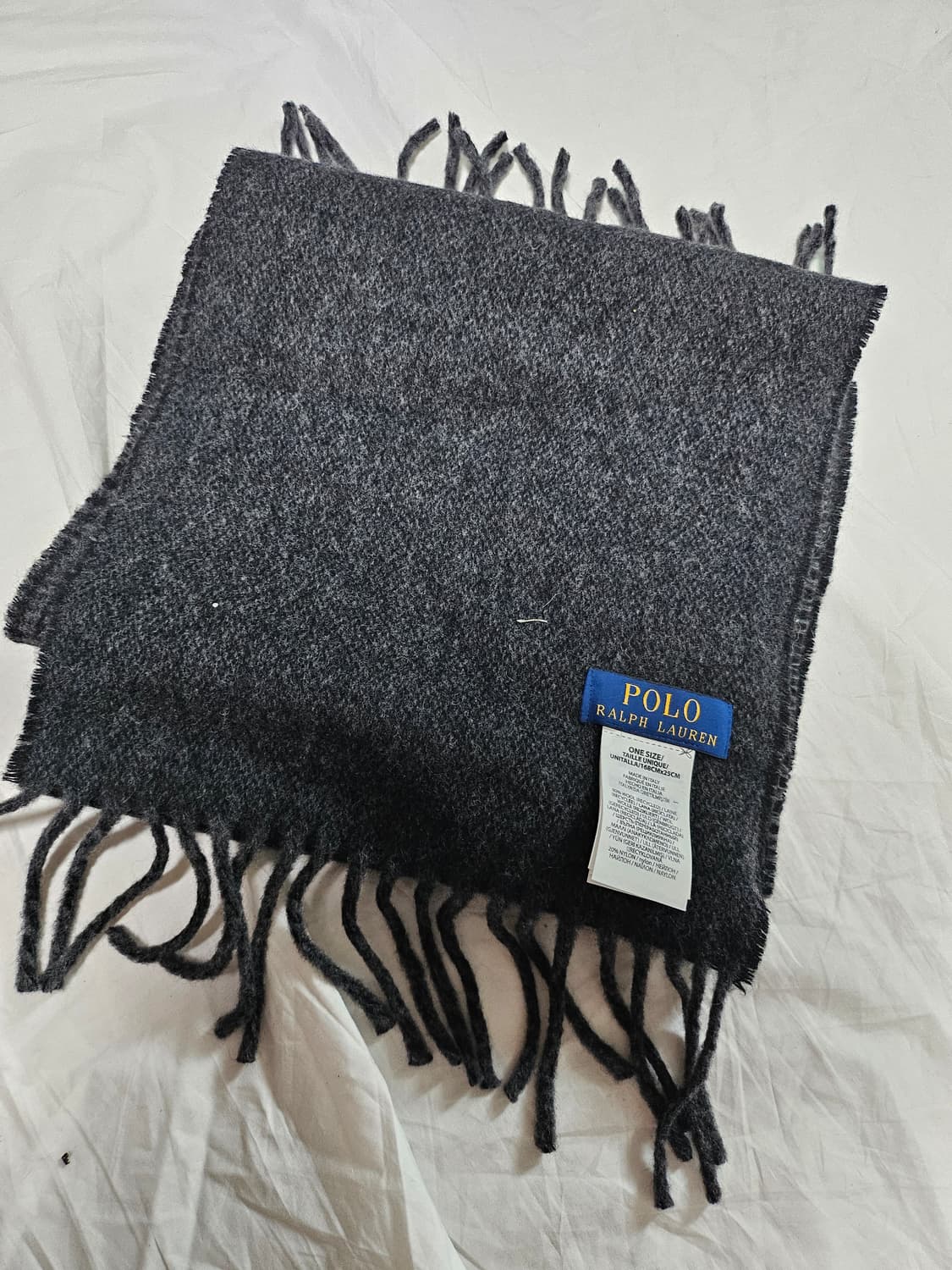 폴로랄프로렌 울혼방 머플러 25X140 상품이미지1