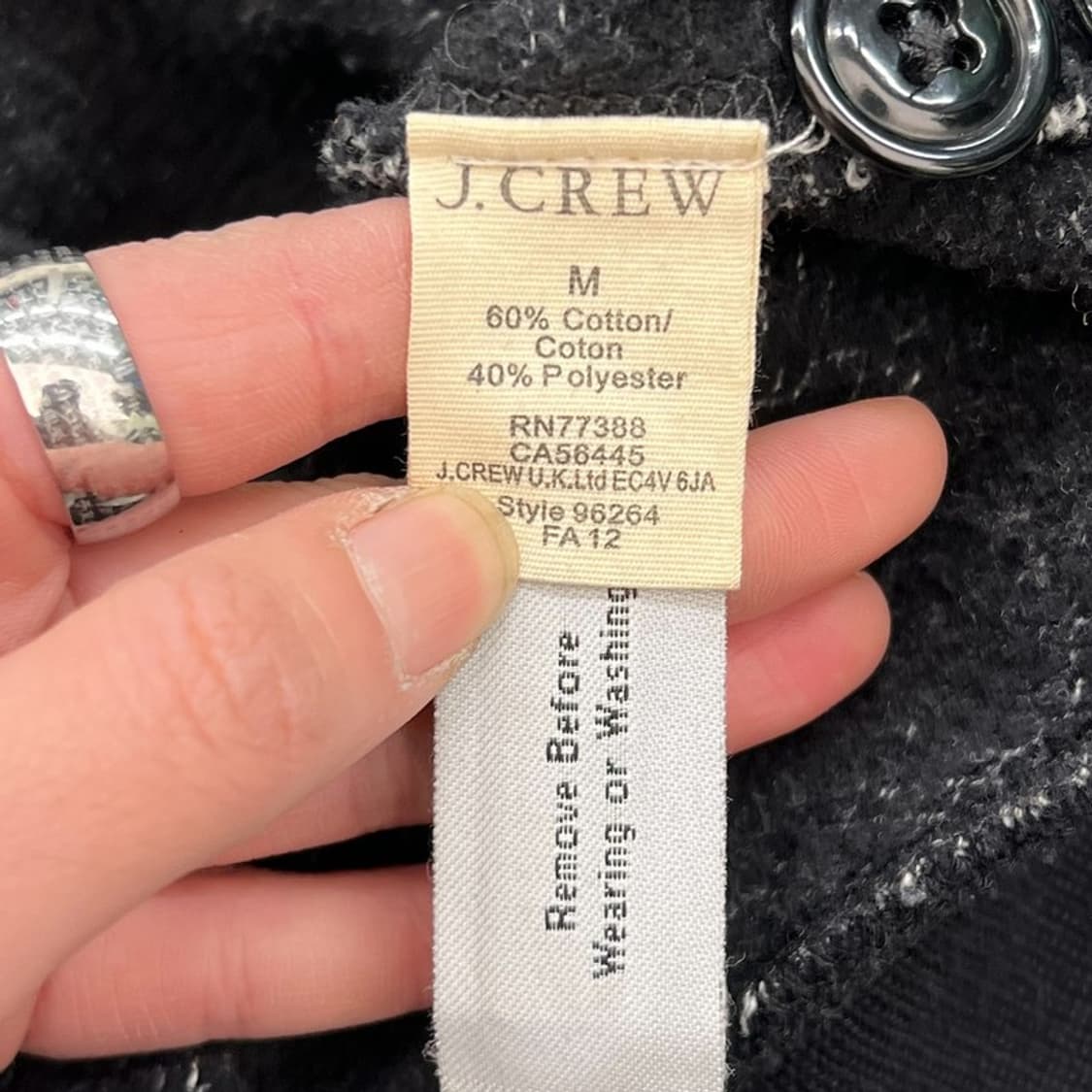 제이크루 숄카라 가디건 r2164 상품이미지7