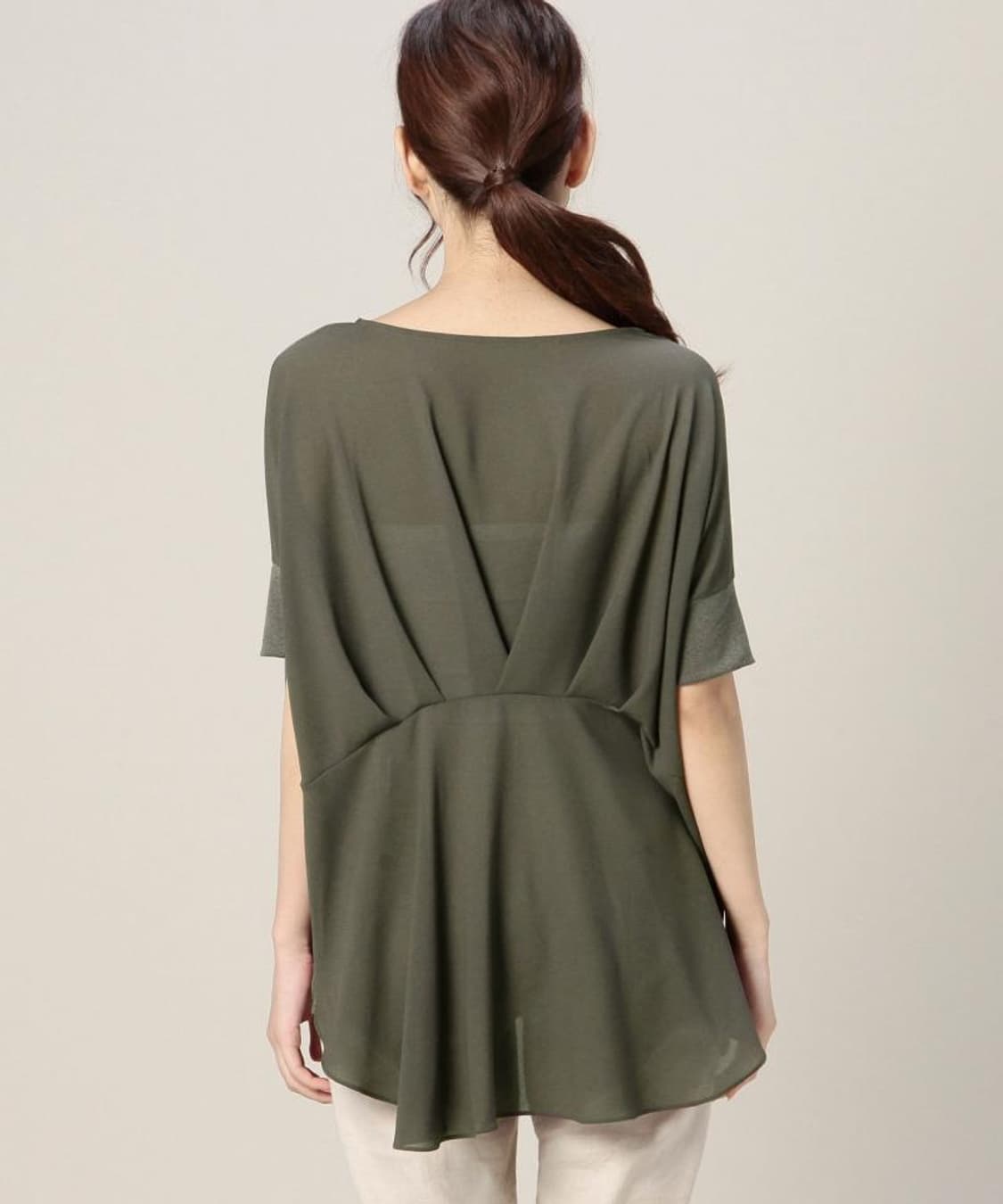 Rosebud Tank 드레이프 풀오버 아이보리 상품이미지6