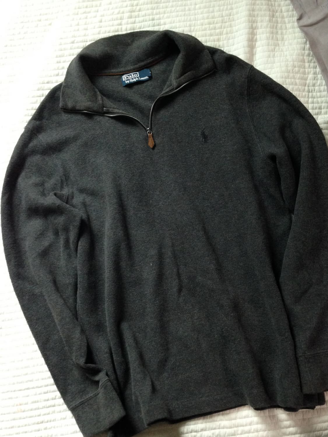 빈티지 폴로랄프로렌 반집업 니트 상품이미지1