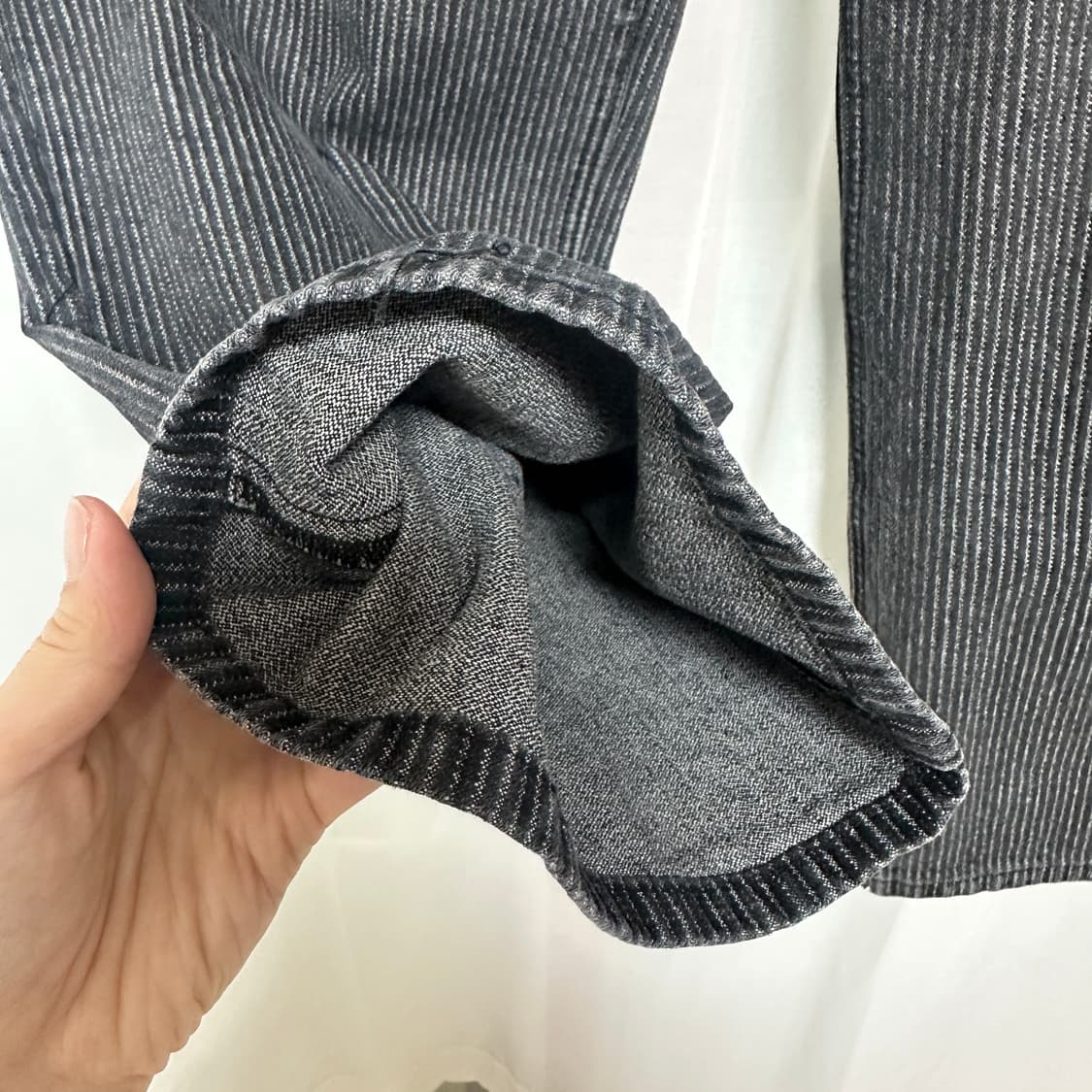 (택만 없는 새상품) 헬레네파리스 코듀로이 데님 팬츠 상품이미지7