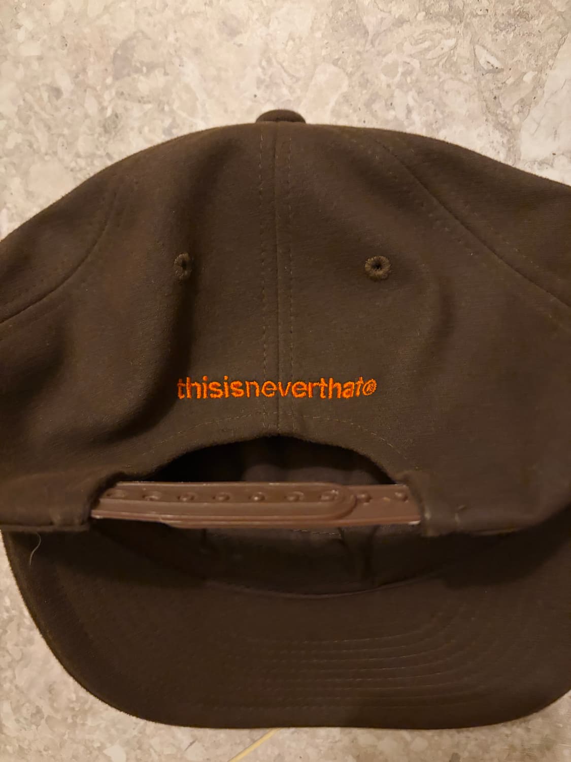 디스이즈네버댓(thisisneverthat) Felt TN Cap Br 상품이미지4