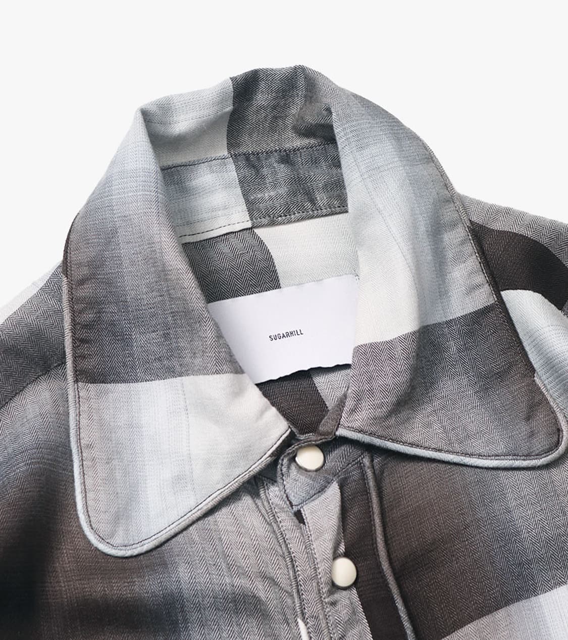 SUGARHILL - OMBRE CHECK WESTERN SHIRT 상품이미지5