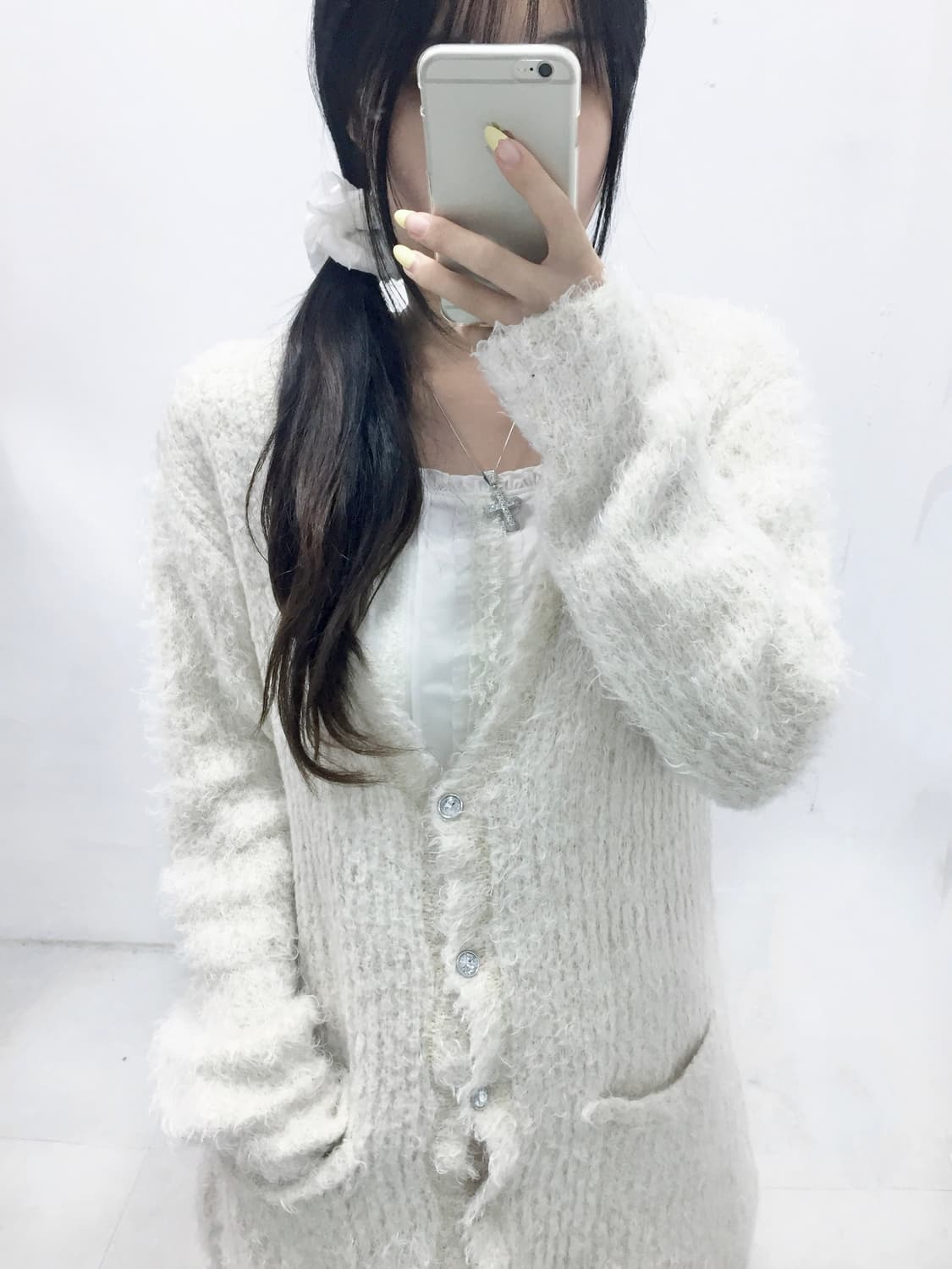 [CECIL MCBEE] 세실맥비 로걀 퍼 가디건 상품이미지2