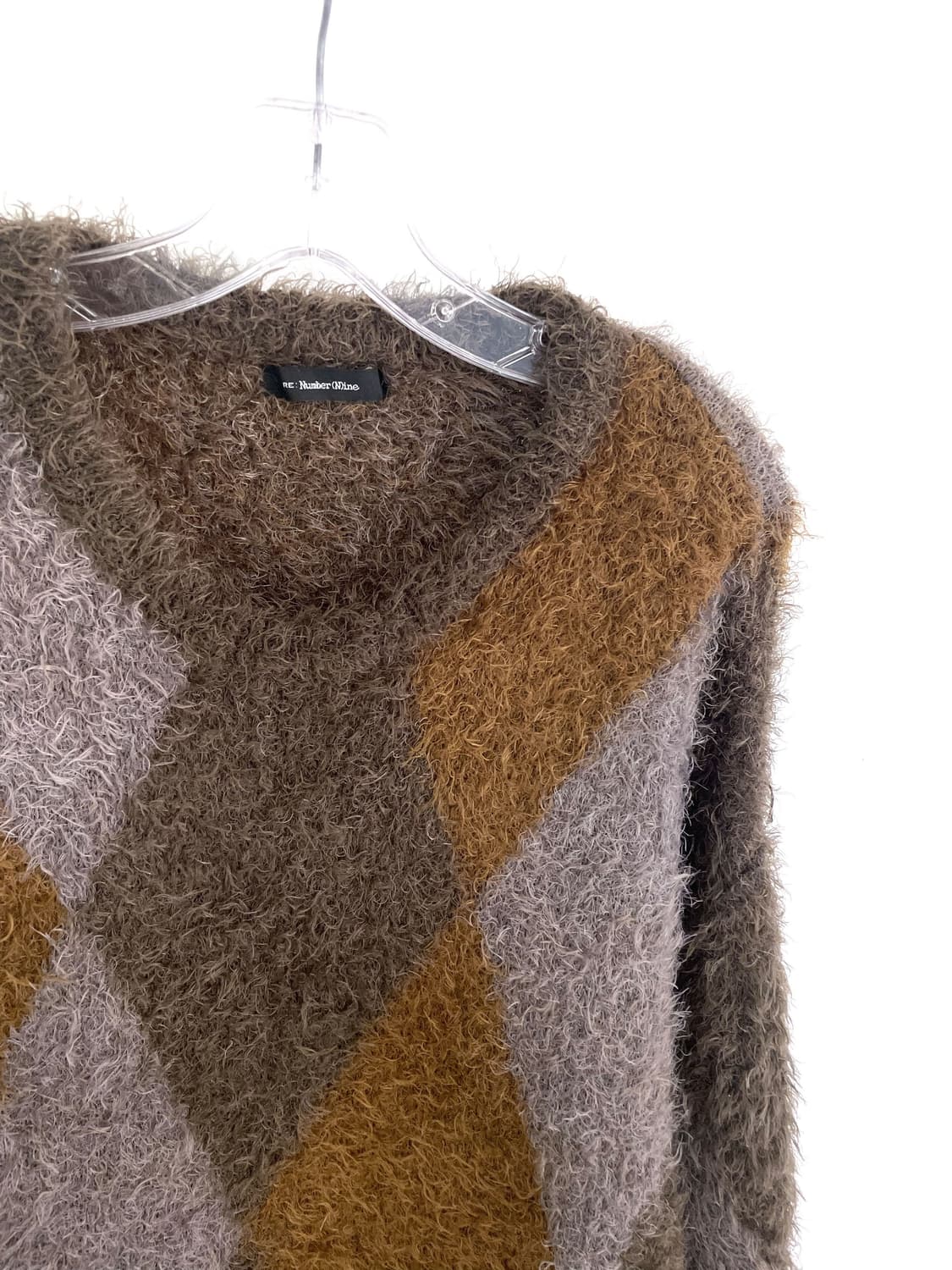 [3]넘버나인 아가일 스웨터 상품이미지4