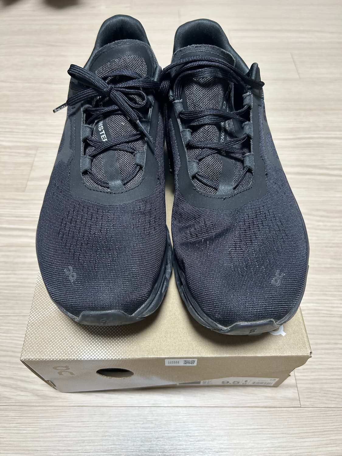 On 러닝 클라우드몬스터 올블랙 275 상품이미지5