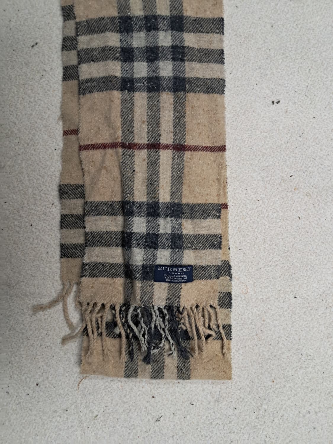 버버리 울 머플러 상품이미지1