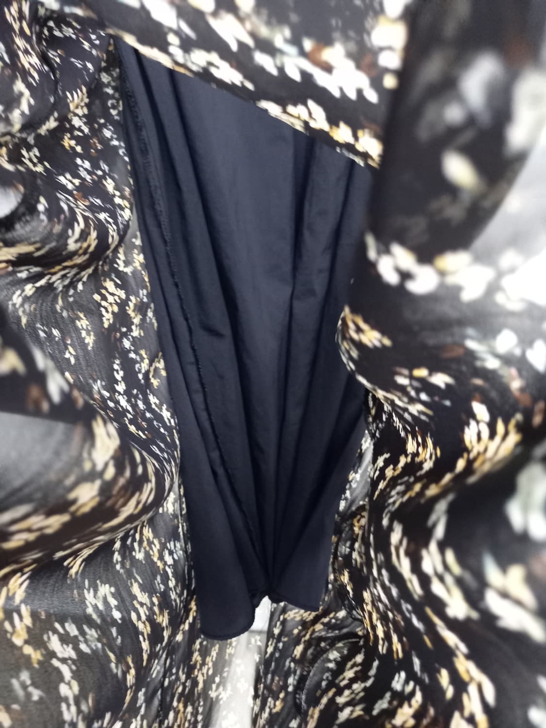 베니토 춘하주 쉬폰 긴팔 맥시 롱 원피스 F 33-55 상품이미지8