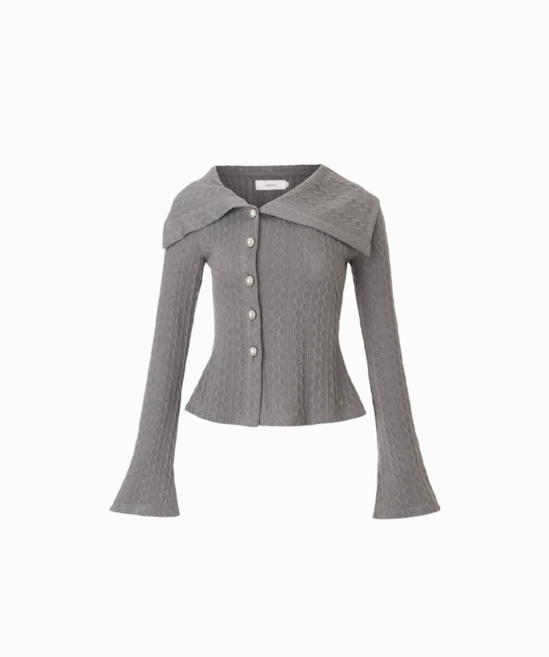 (새제품) 그레이스유 Aaron knit top 아론니트탑 그레이 s 상품이미지2