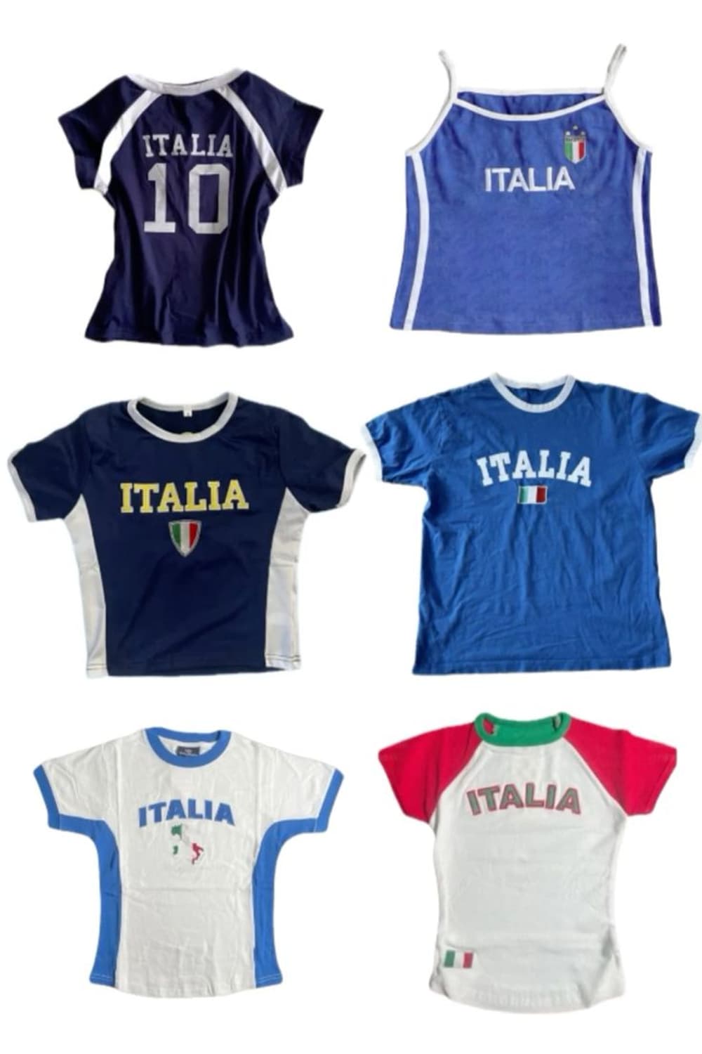 Y2K 핀터깔 스포티 야구 넘버 반팔 티셔츠 상품이미지3