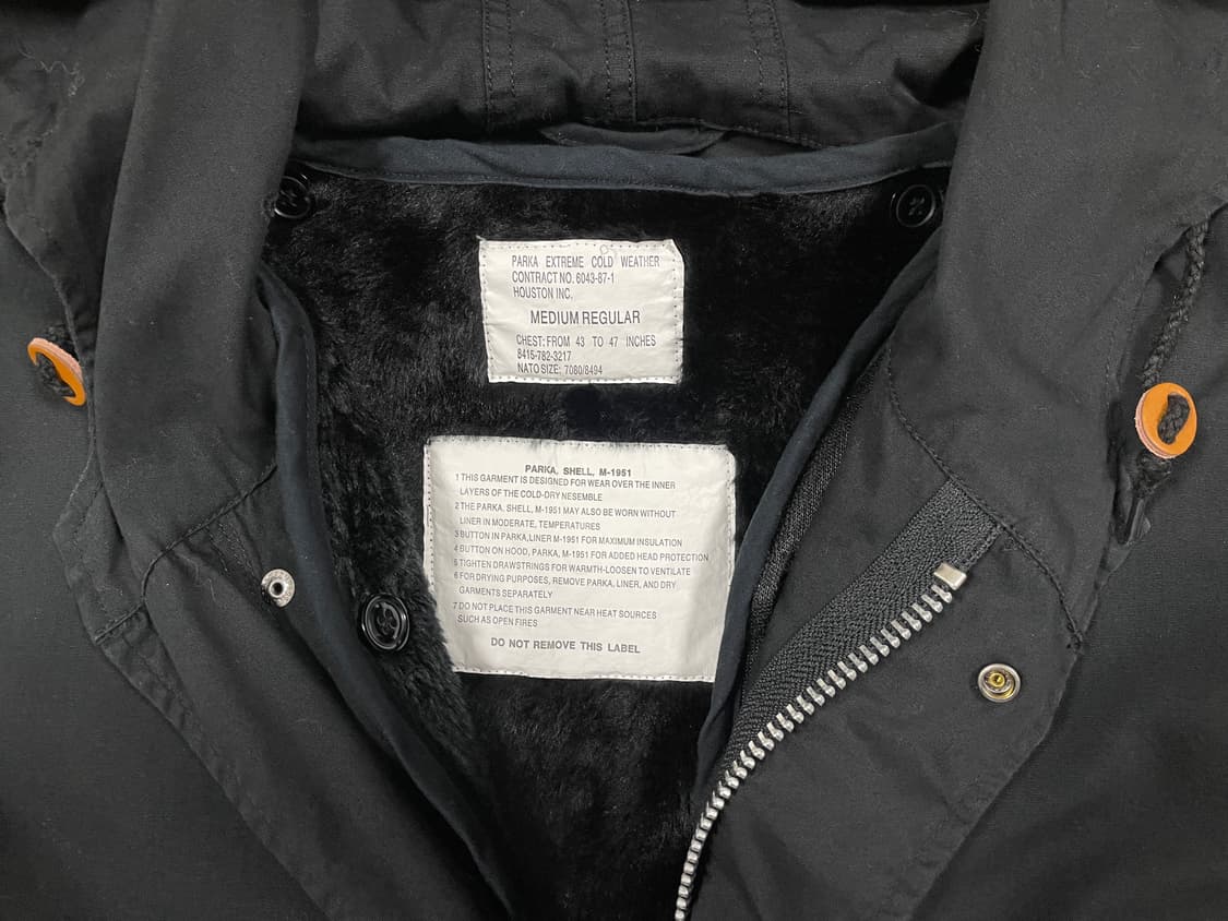 105~110) 50's 복각 휴스턴 미군 M51 피쉬테일(+내피)민트급 상품이미지5