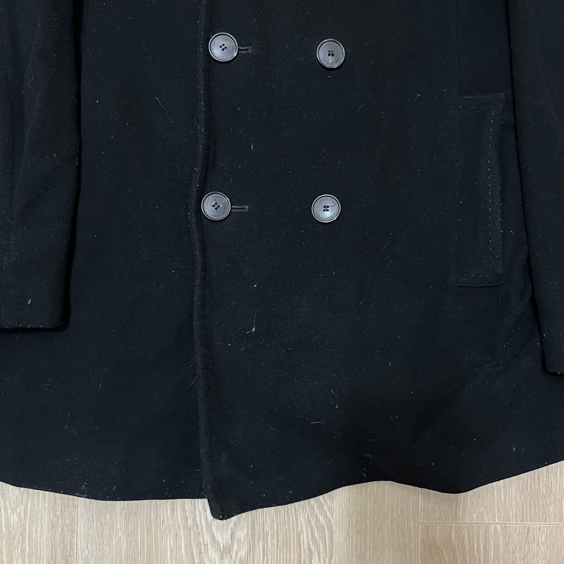 캘빈클라인 남성 모직 더플 코트 M/95 상품이미지3