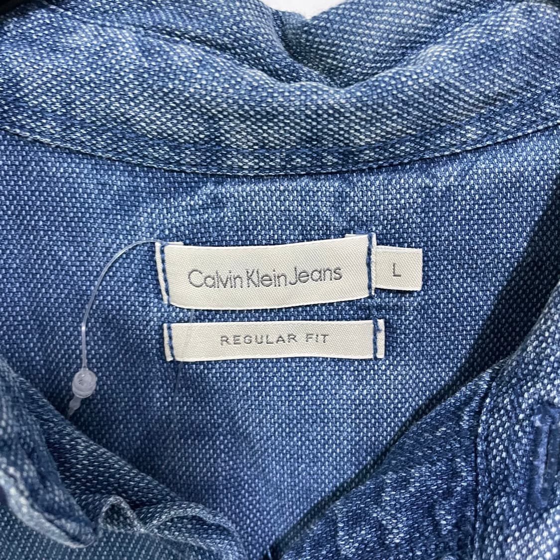 캘빈클라인 데님 반팔 셔츠 상품이미지4