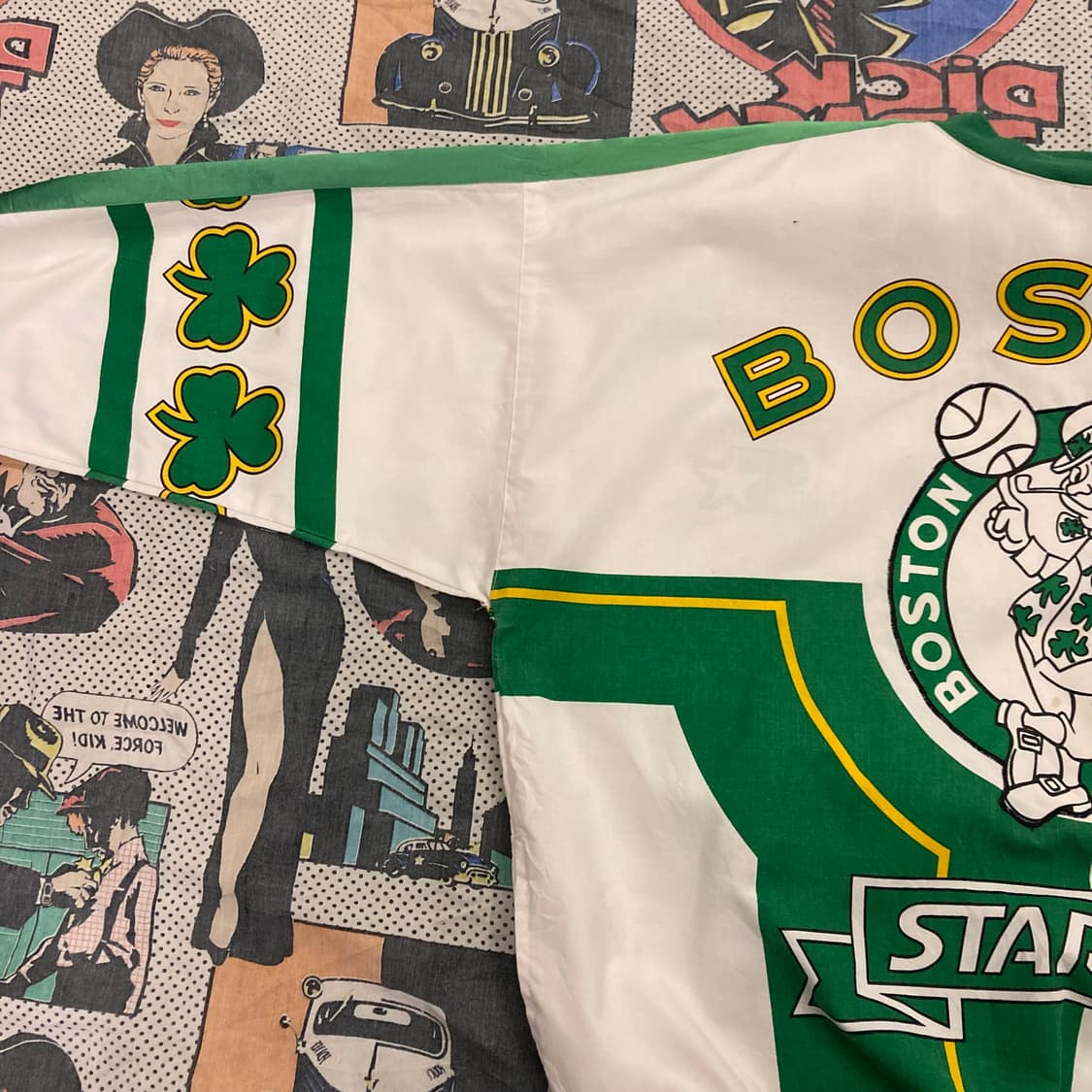 90s 스타터 보스턴 셀틱스 프린팅 져지 티셔츠 상품이미지5