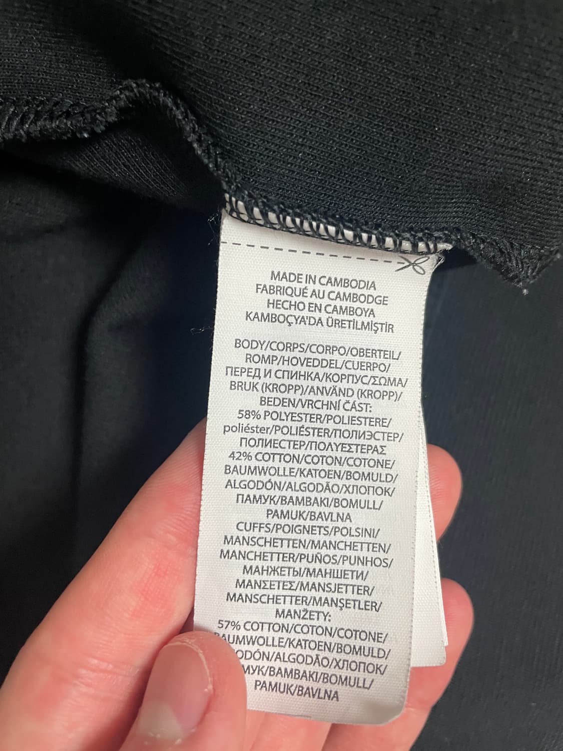 폴로 랄프로렌 후드집업 블랙 XL 상품이미지6