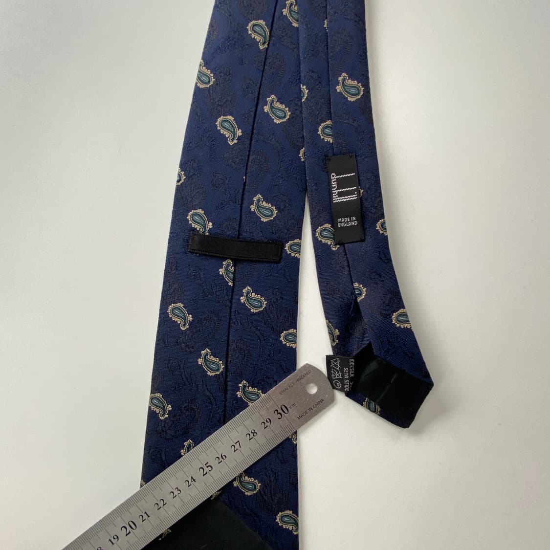 던힐(dunhill) 명품 정품 페이즐리 넥타이 상품이미지5
