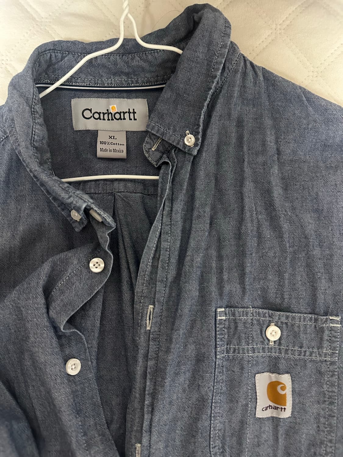 칼하트 데님 셔츠 XL  상품이미지2