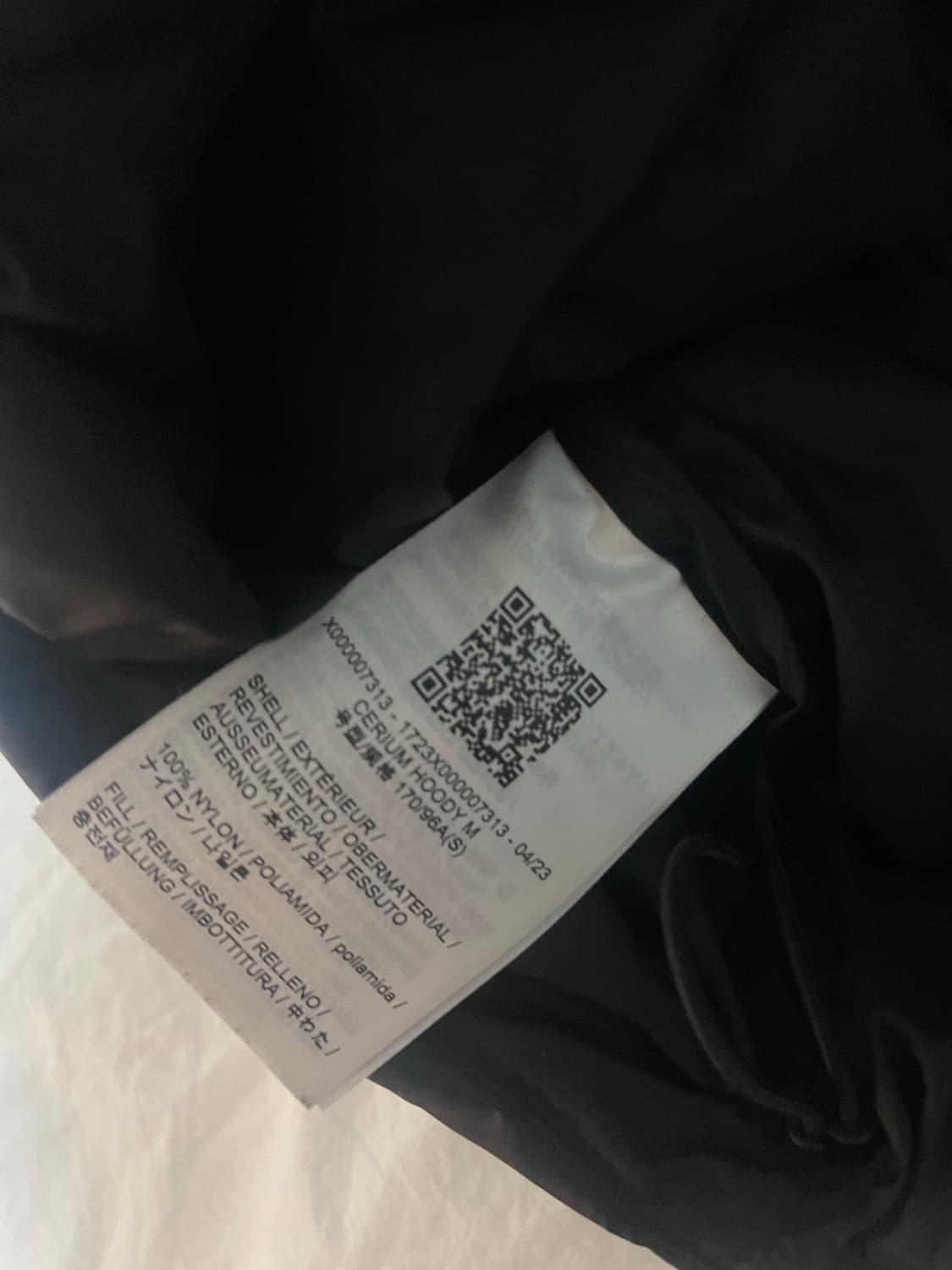 아크테릭스 세륨 후디 블랙 S 상품이미지5