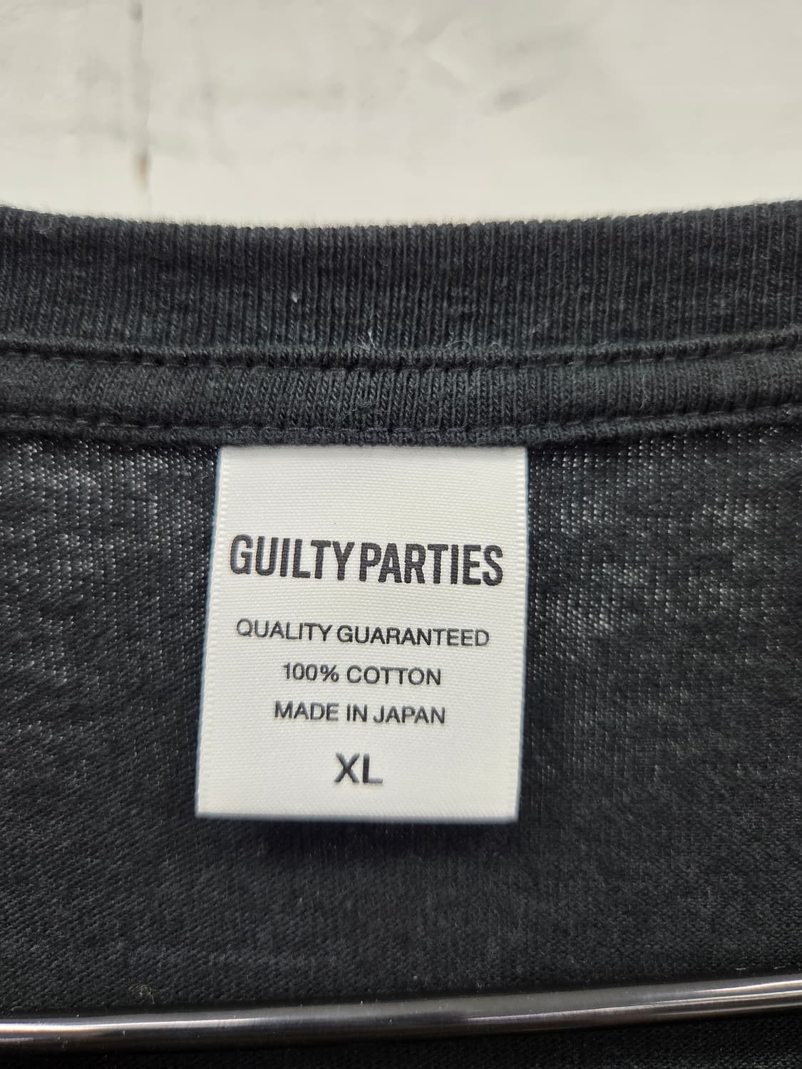 XL 와코마리아 길티파티 GUILTY PARTIES 반팔 티셔츠 블랙 상품이미지4