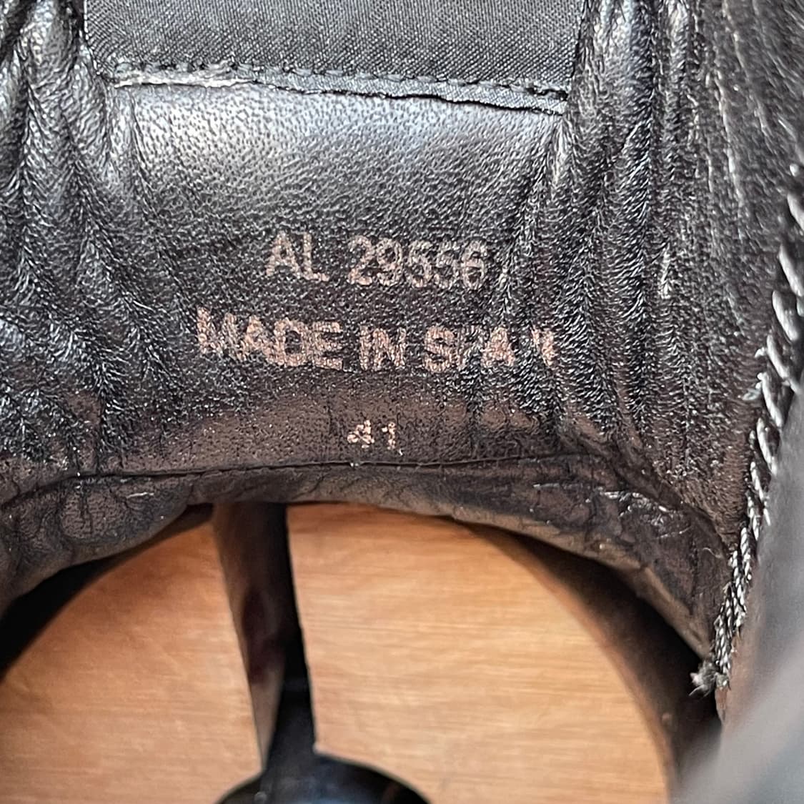 [41] Saint Laurent 아카이브 레더 하이탑 스니커즈(260) 상품이미지9