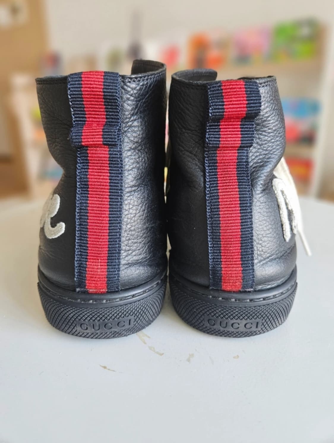 구찌 blind for love 하이탑 블랙 상품이미지3