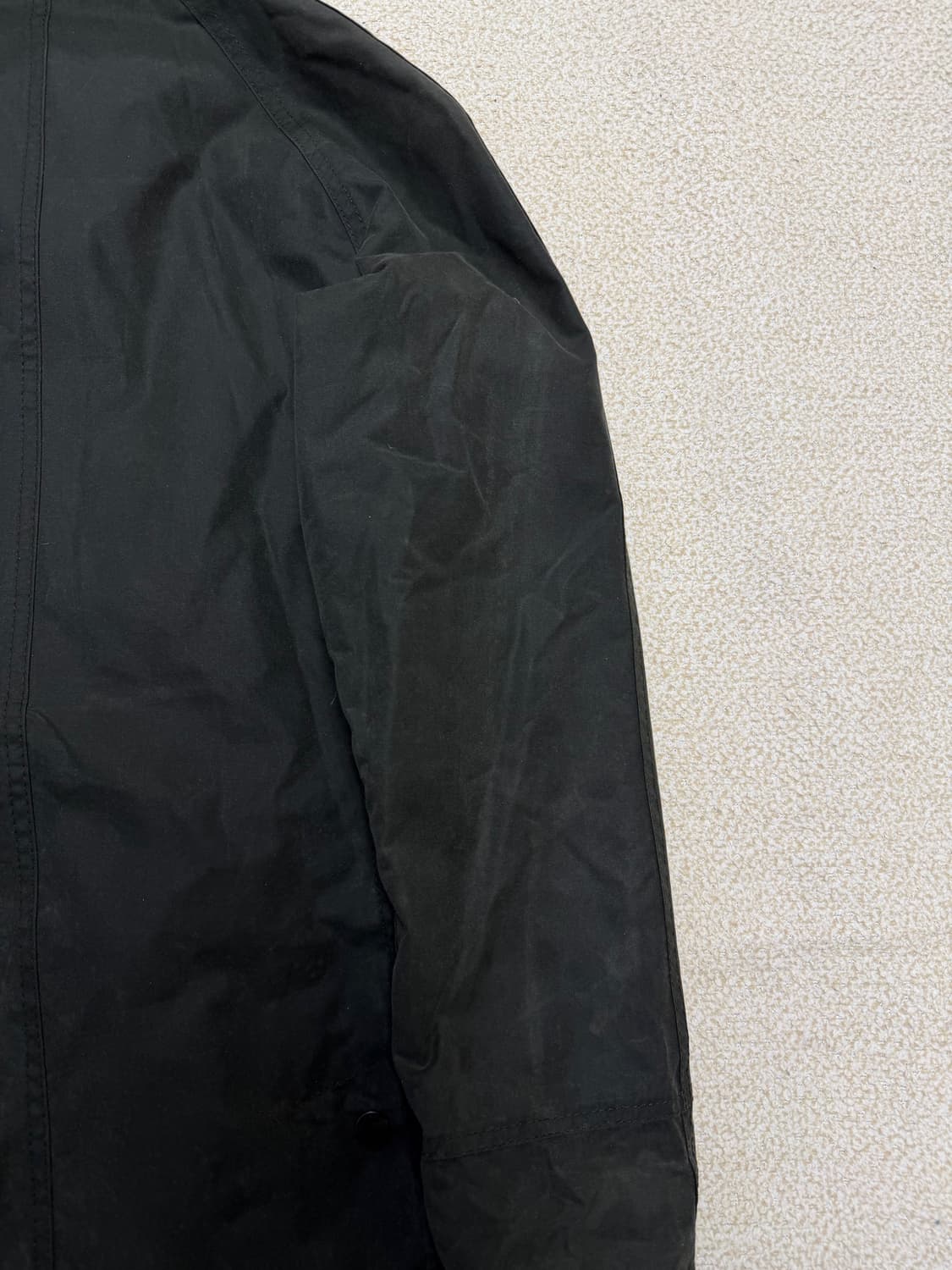 바버 비드넬 왁스 자켓 카키 32 상품이미지5