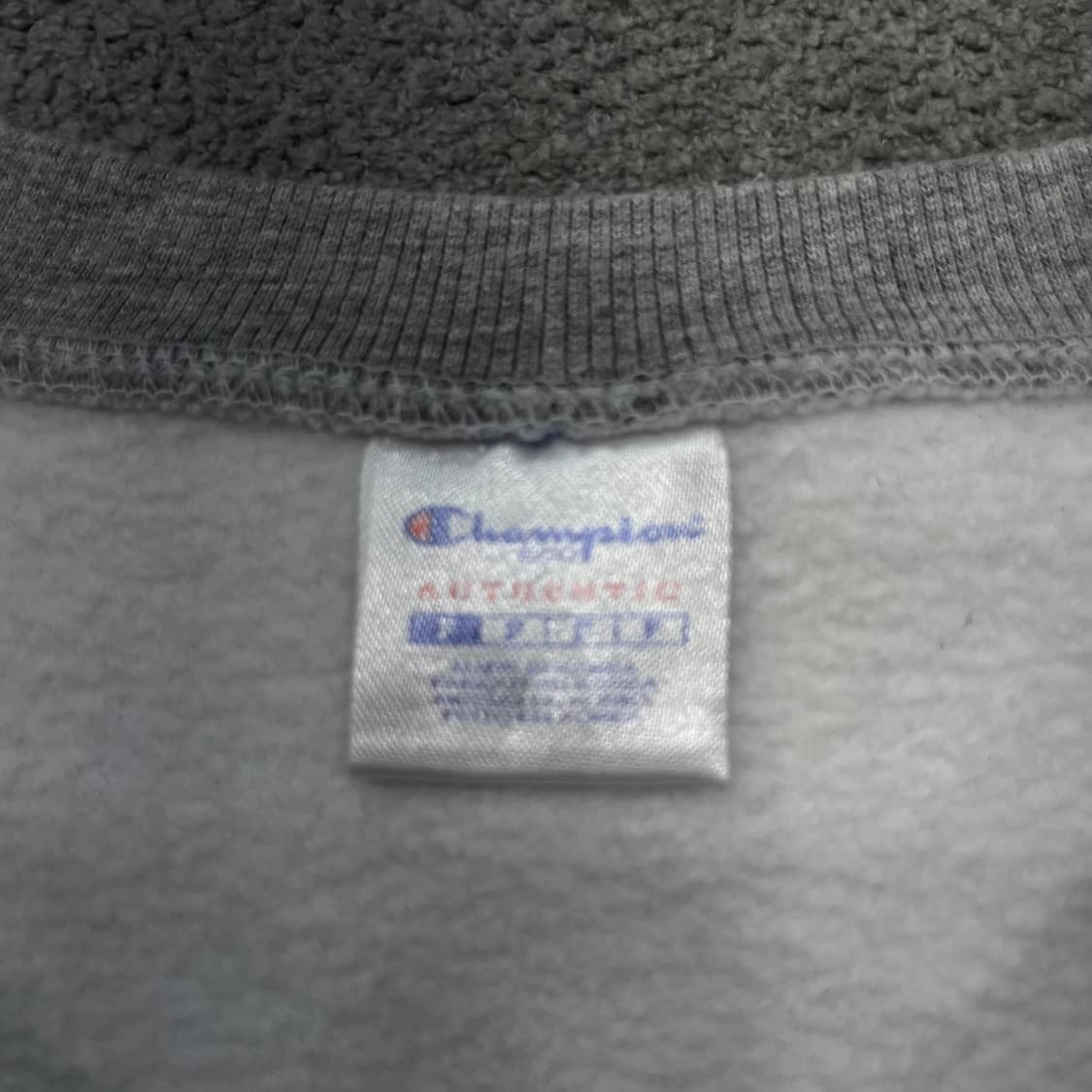 F 챔피온 리버스위브 스웻셔츠 회색 상품이미지5