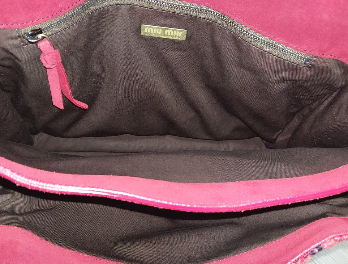 미우미우 00's 빈티지 울 숄더백 상품이미지8