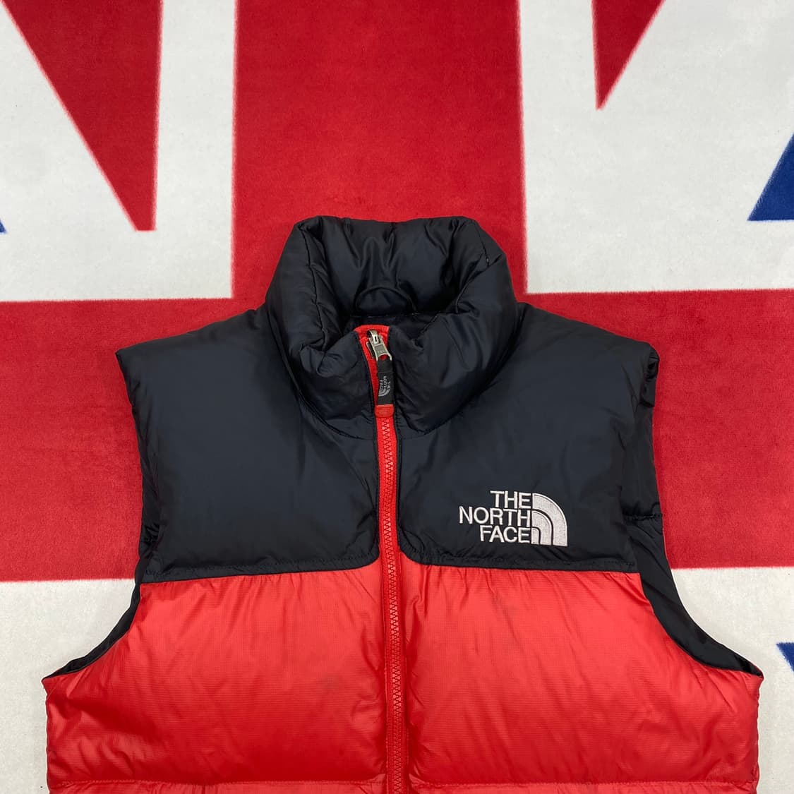 노스페이스 700 눕시 패딩조끼 85 실측 S 상품이미지3