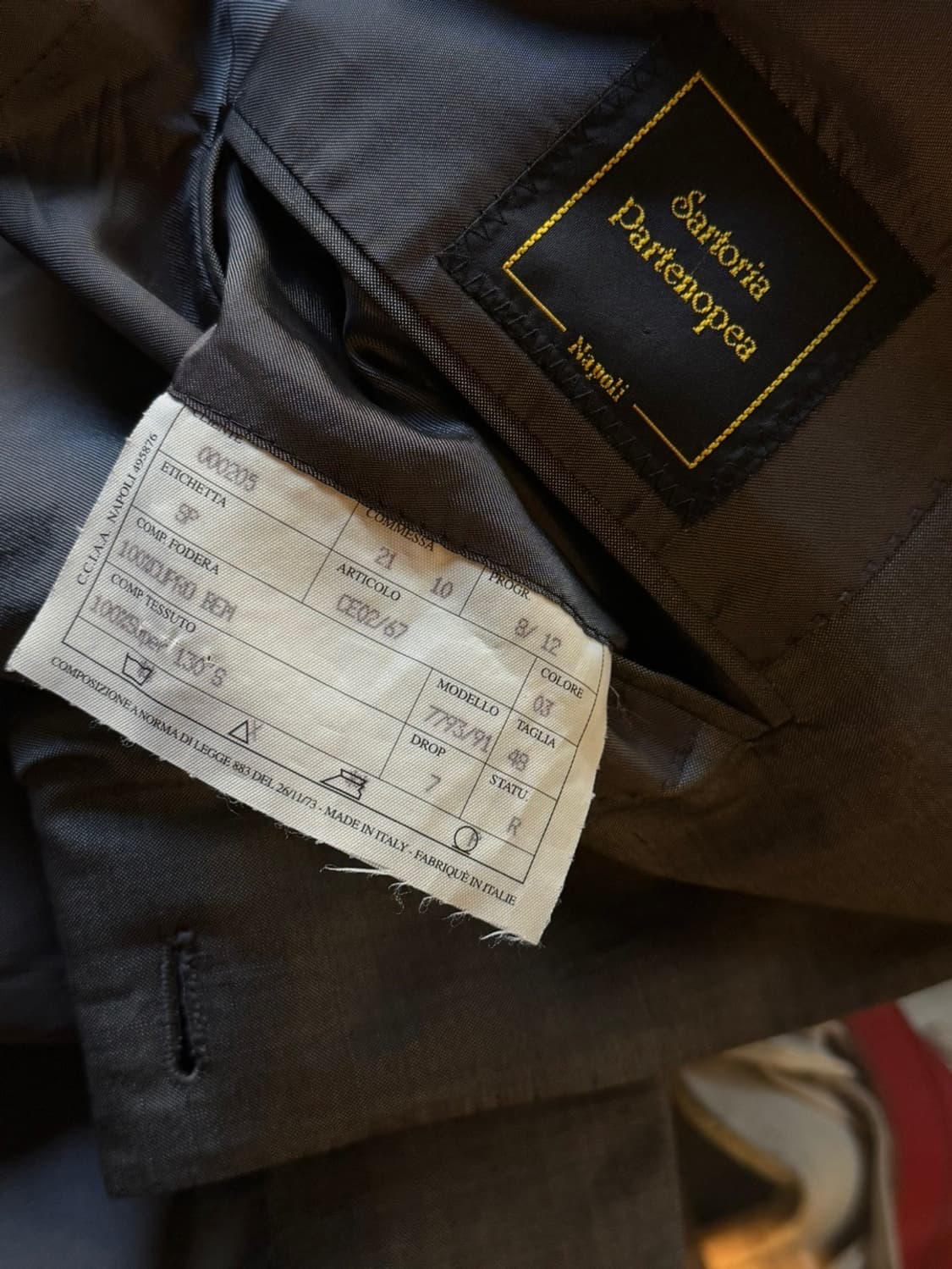 사르토리아 파르테노페아 블레이저 100 상품이미지9