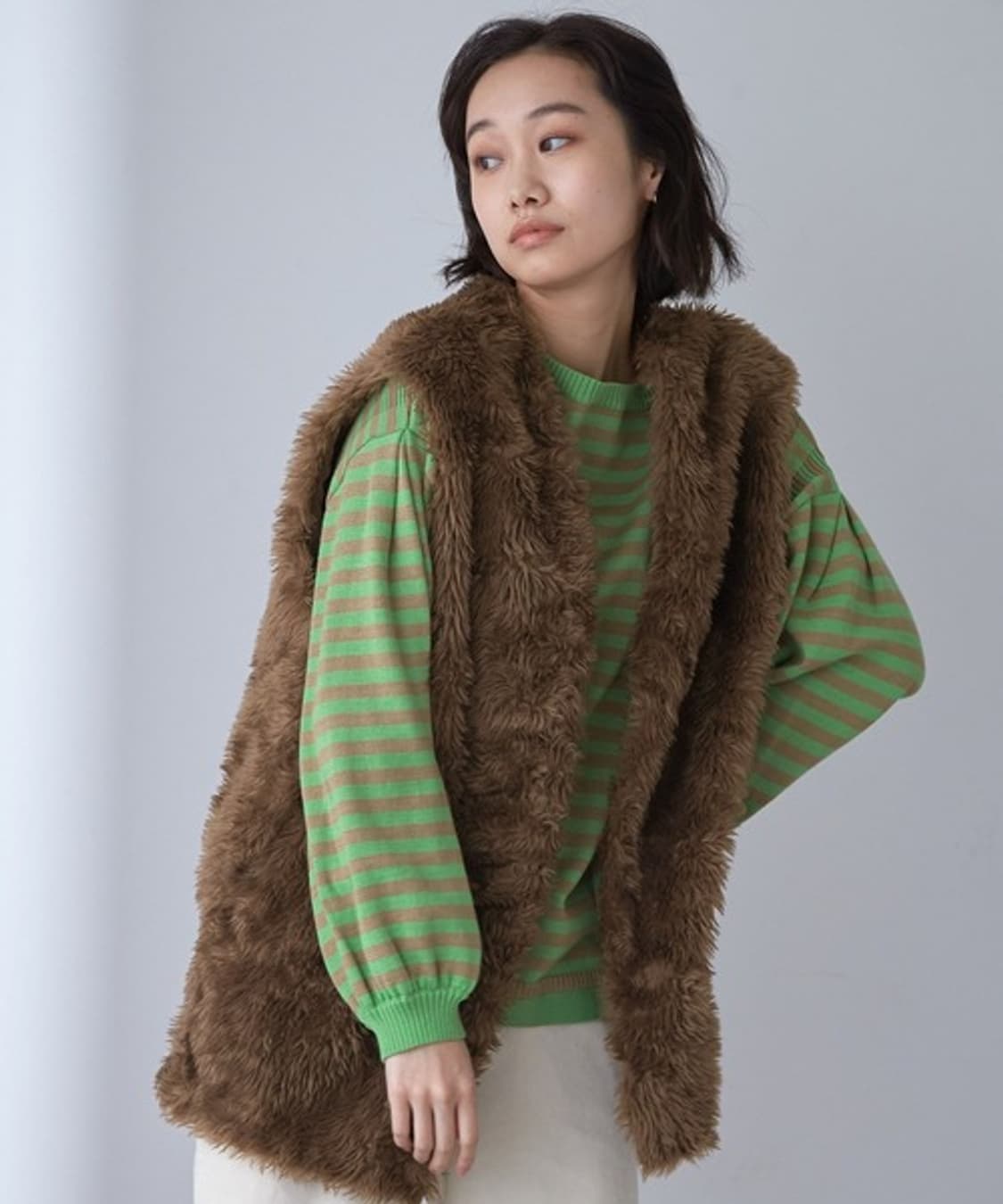 niko and... Vintage Fur Vest 상품이미지2