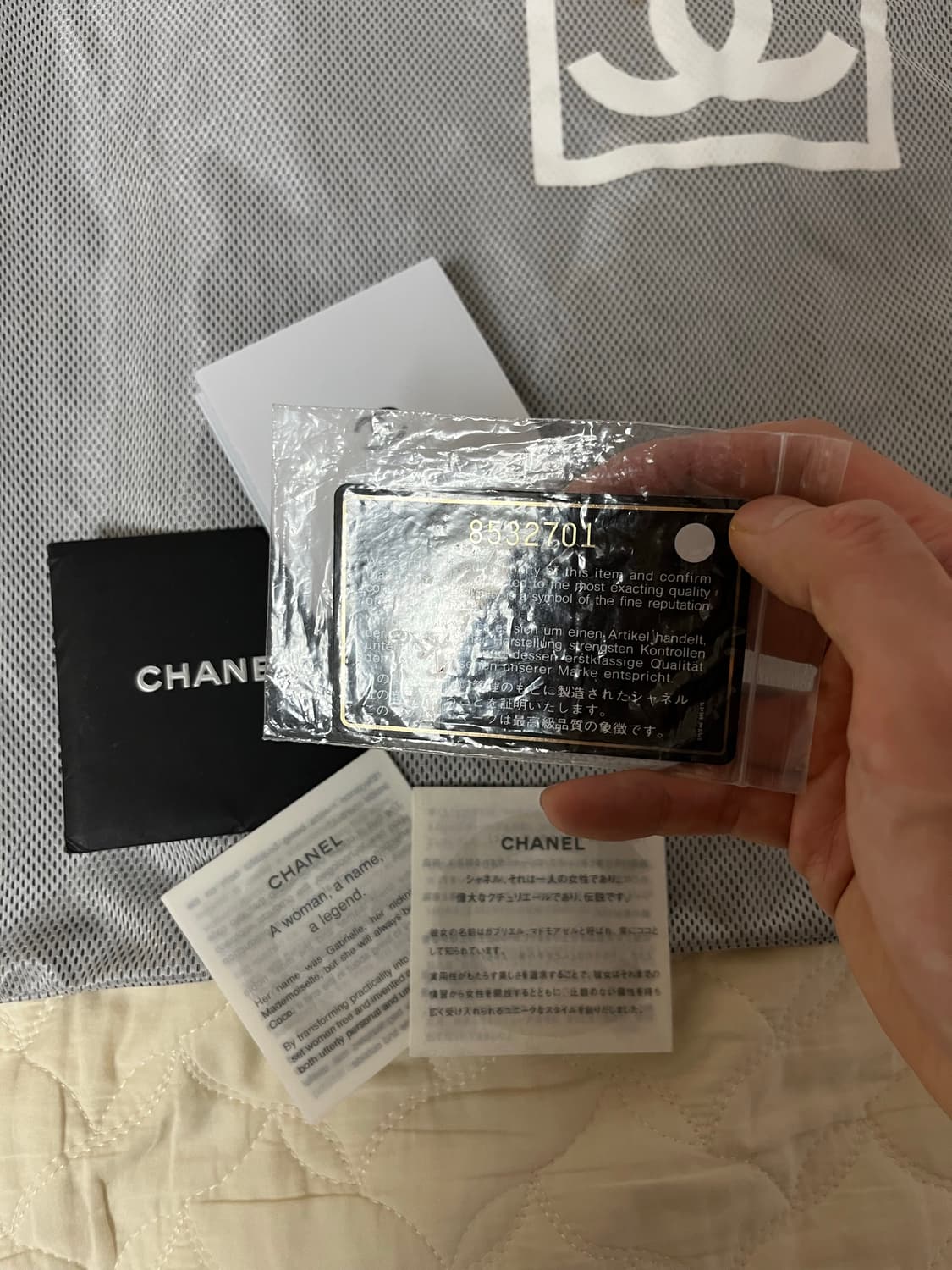 샤넬 스포츠 라인 메신저 백 상품이미지8