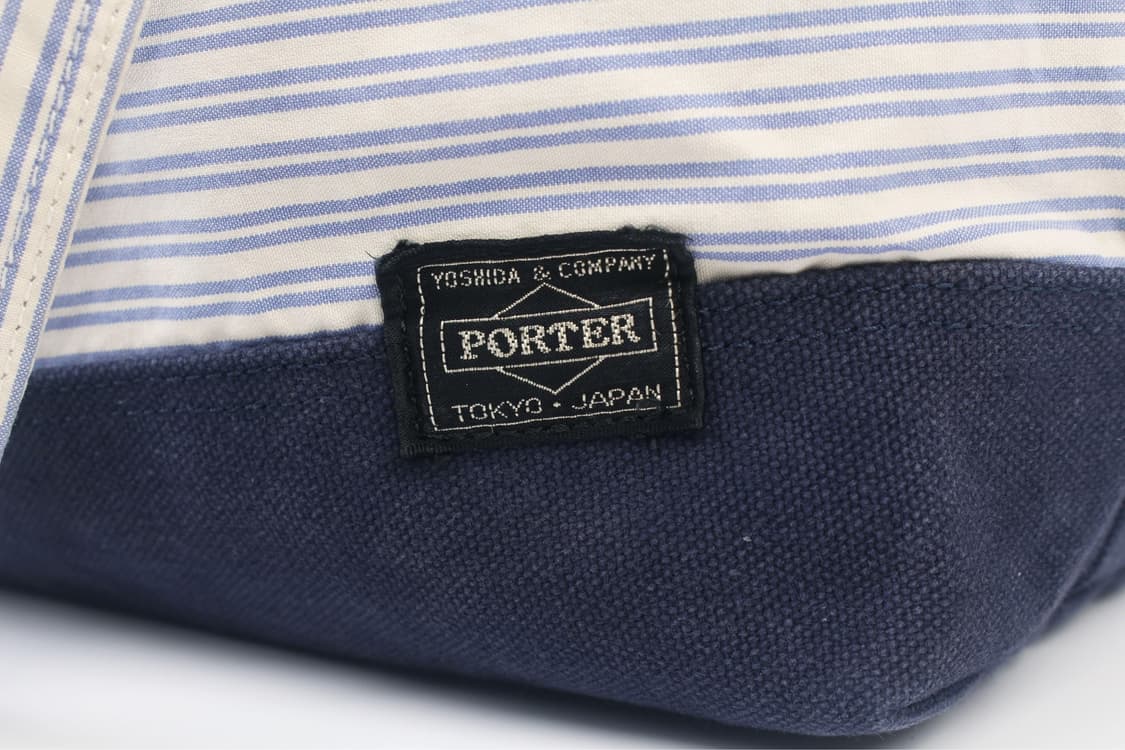 PORTER Stripe Canvas 2Way Tote Bag  상품이미지3