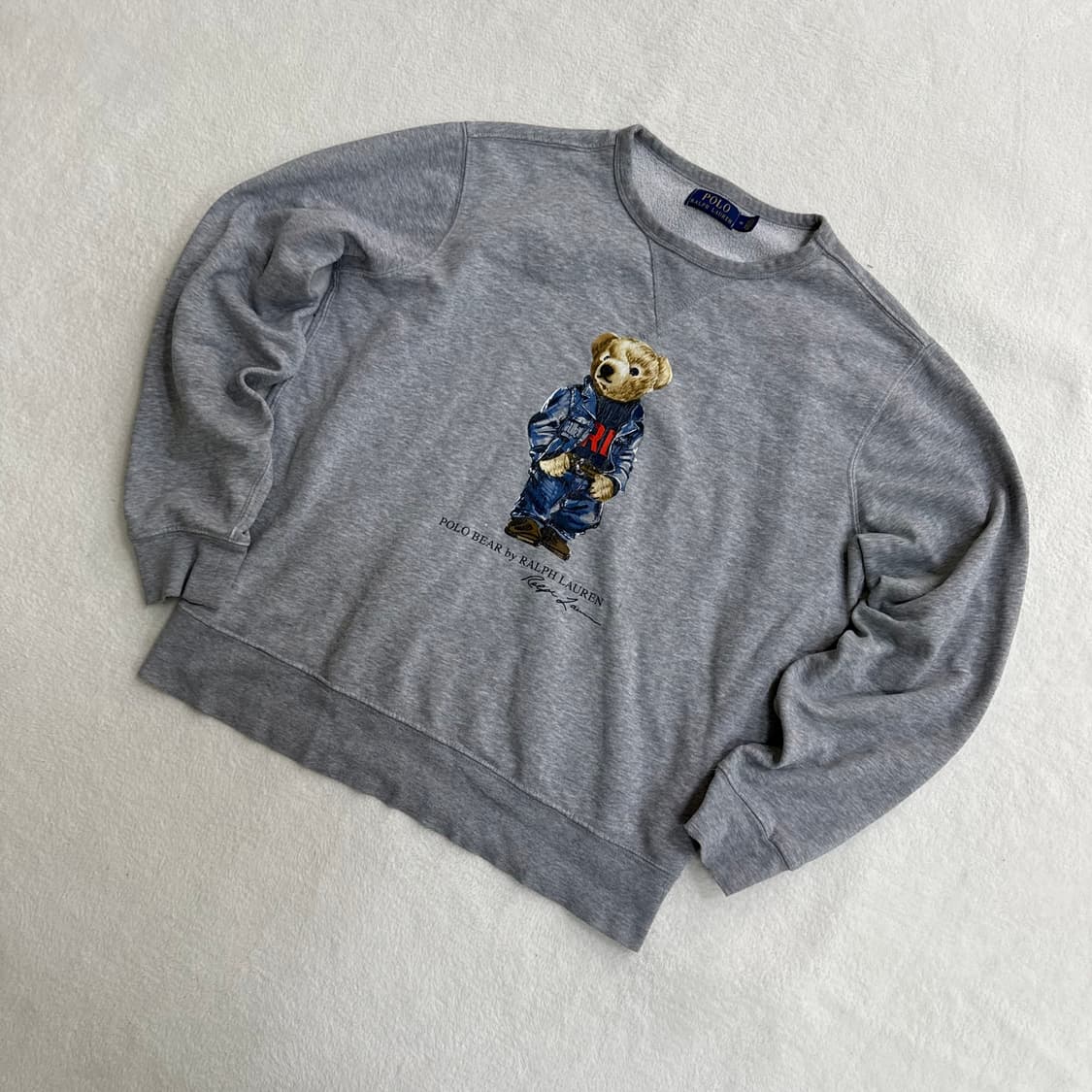 M 폴로랄프로렌 베어 플리스 맨투맨 0323T 상품이미지1