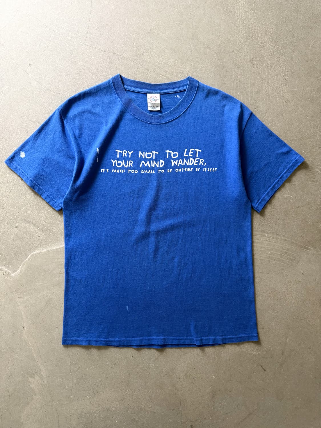 Vintage Mind Wander Message Tee 상품이미지2