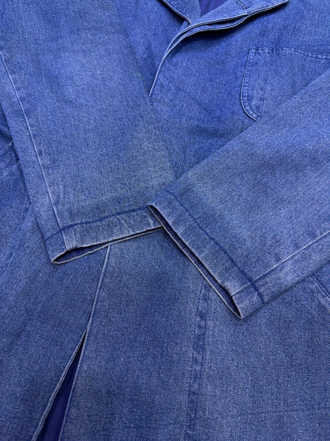 어나더오피스 데님 코트 워싱 청자켓 L 상품이미지5